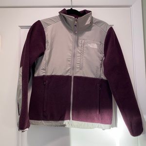 North Face Dark Purple Fleece